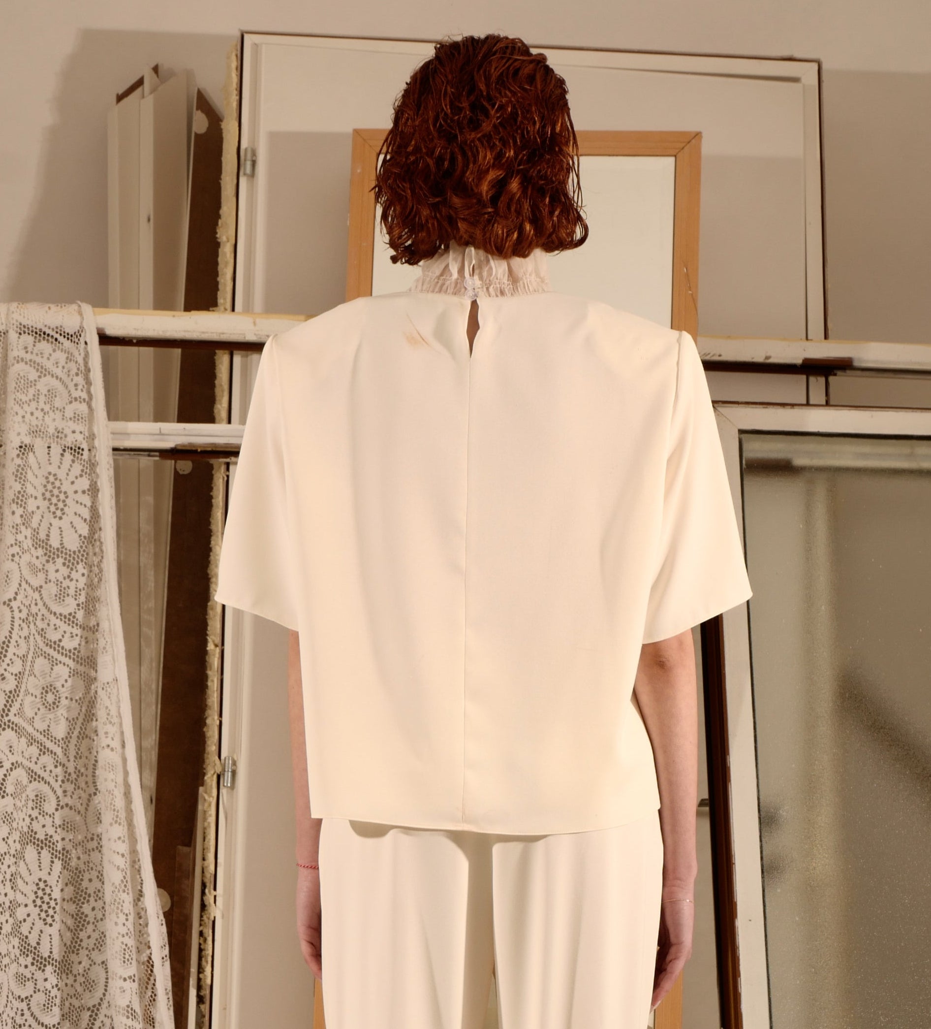 La Velata (Cream) - Blouse
