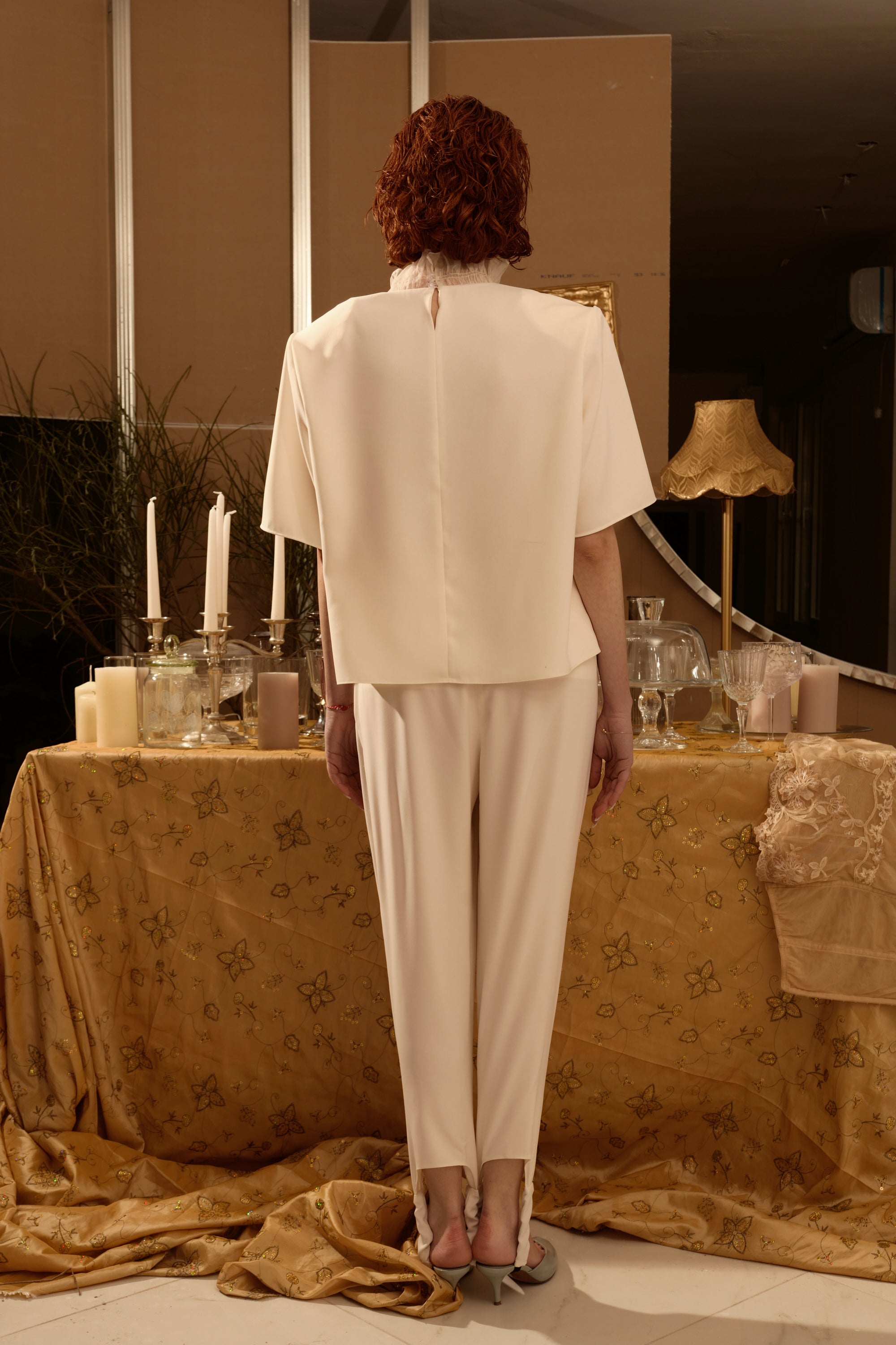 La Velata (Cream) - Blouse