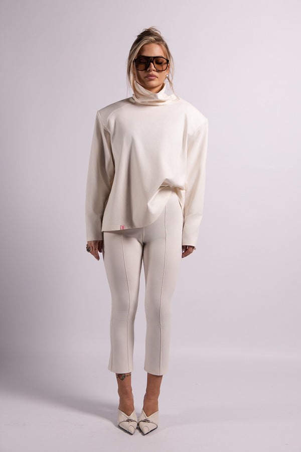 Elsa Turtleneck - Cream