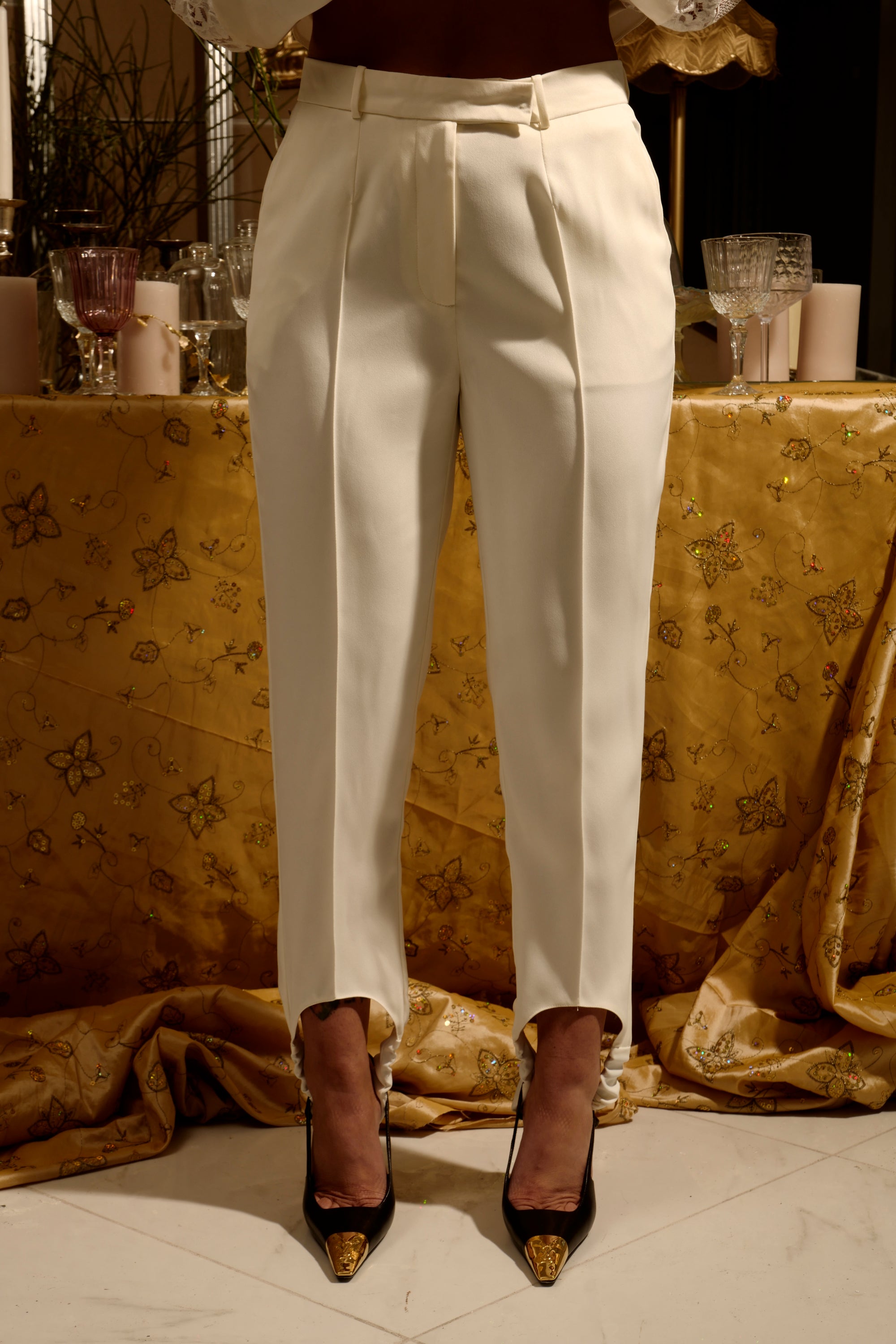 Controllo (Cream) - Pants