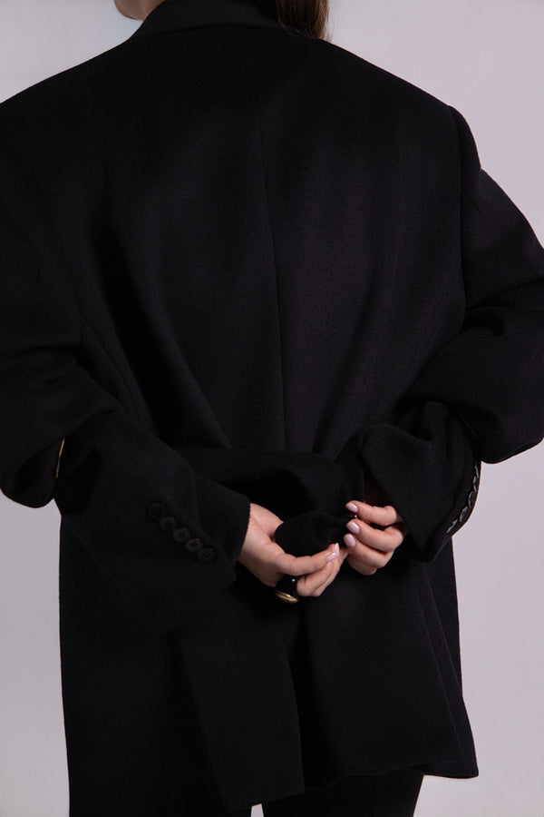 The Regent - Short Coat (Black)