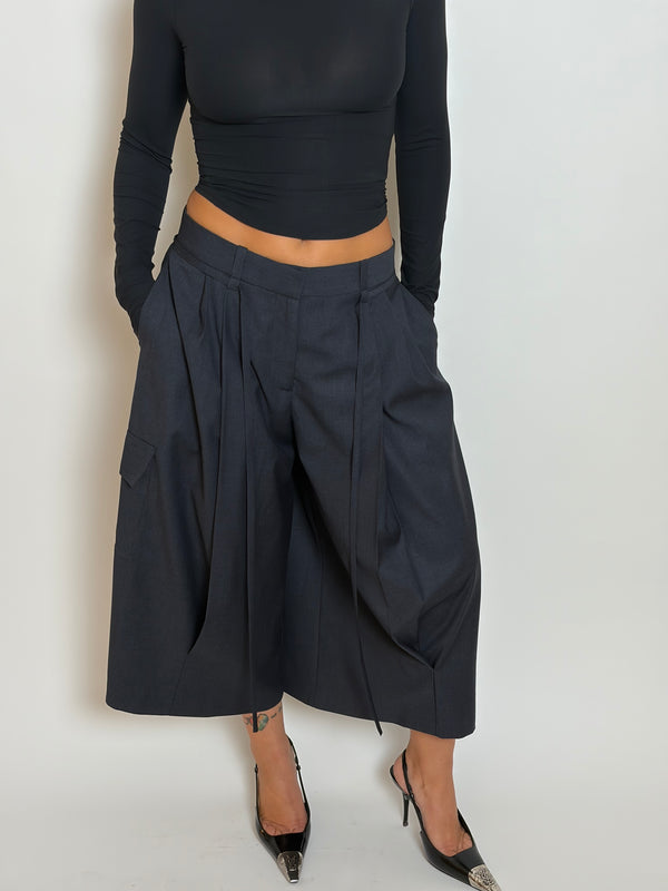 Drop (Dark Navy) - Bermudas