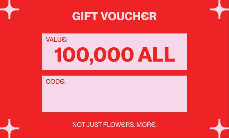Gift voucher - 100.000 ALL