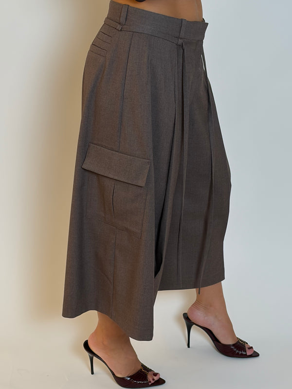 Drop (Brown) - Bermudas