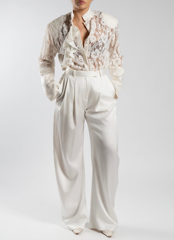 Taglio Perfetto (Cream) - Pants