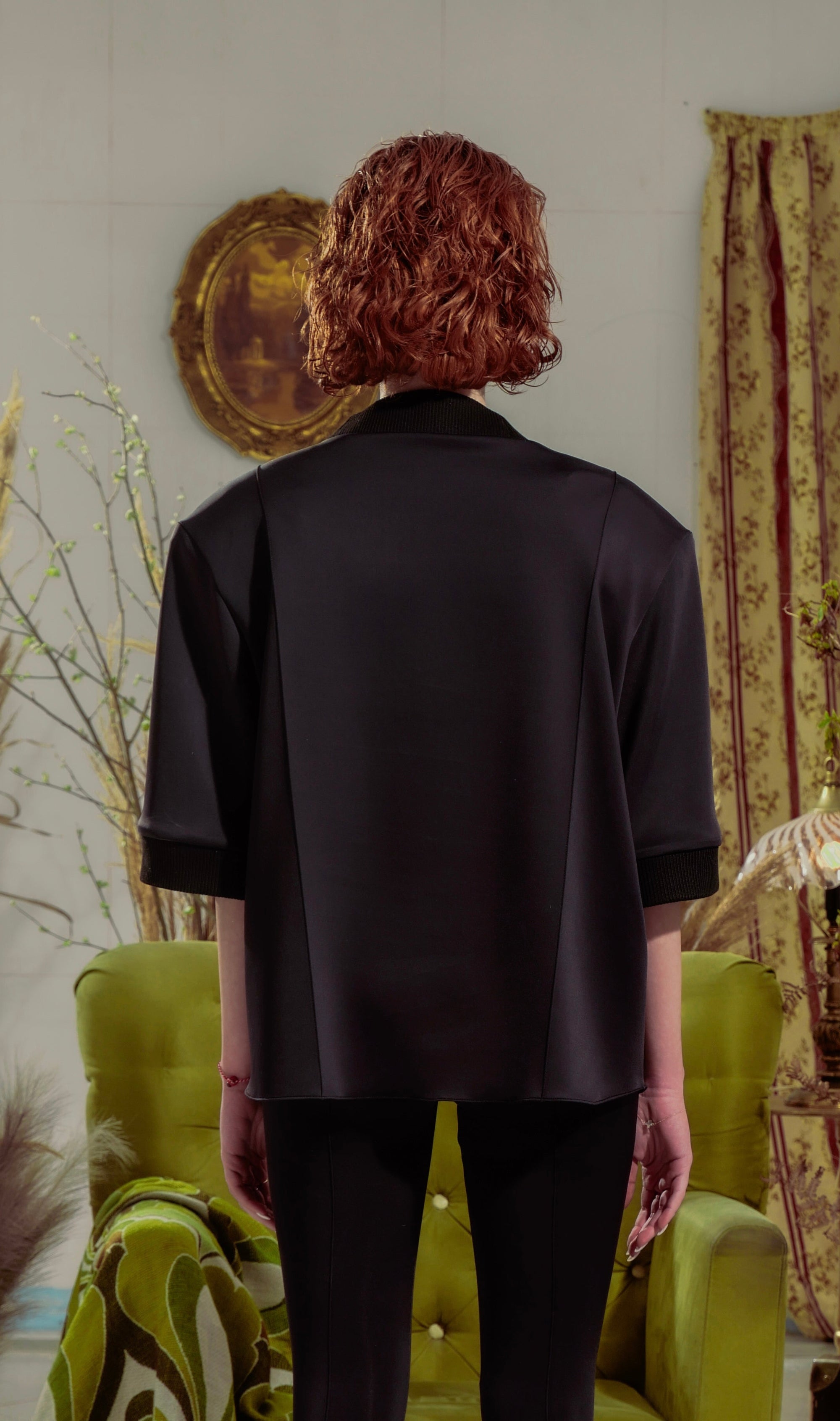 La V Drammatica (Black) - Top