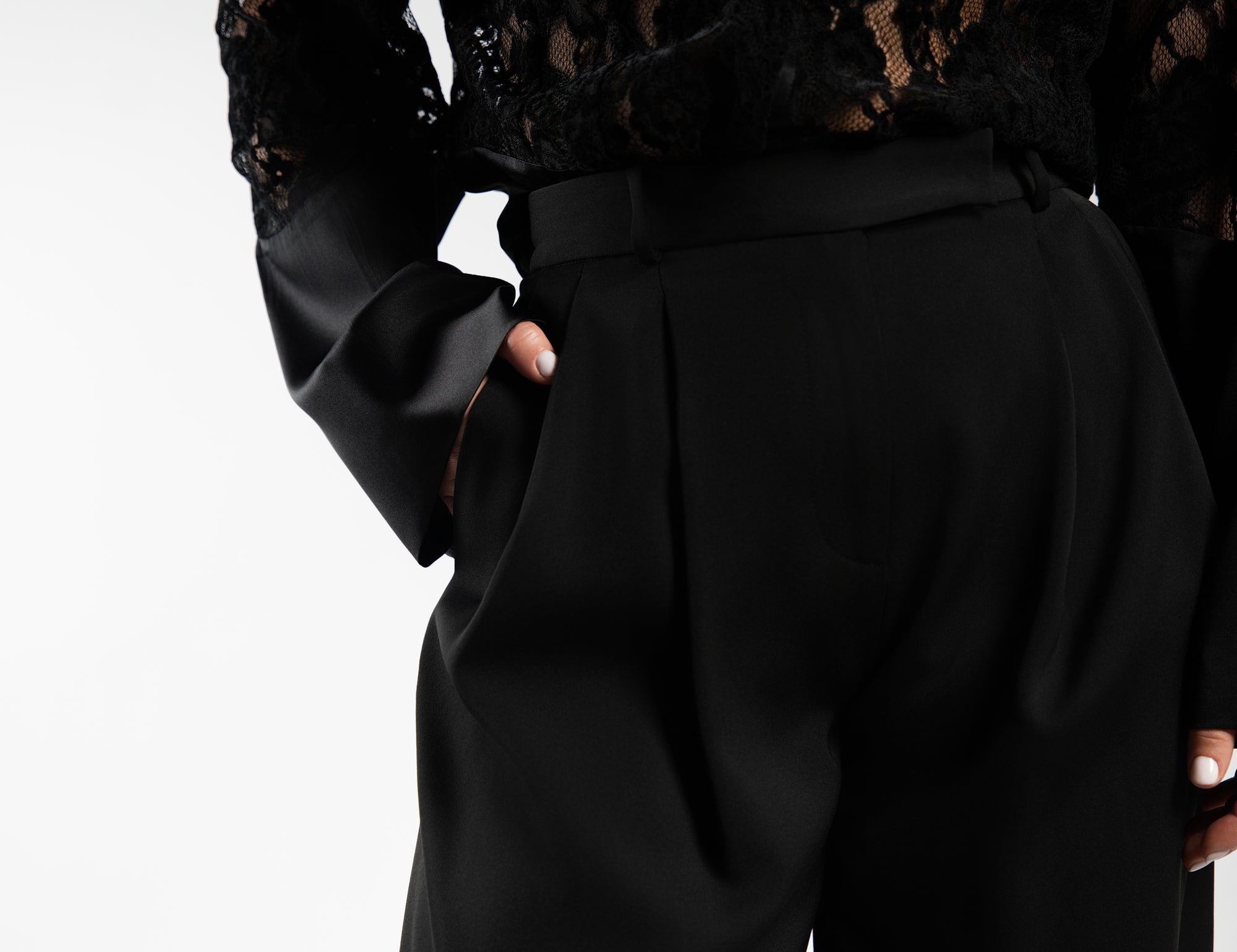 Taglio Perfetto (Black) - Pants
