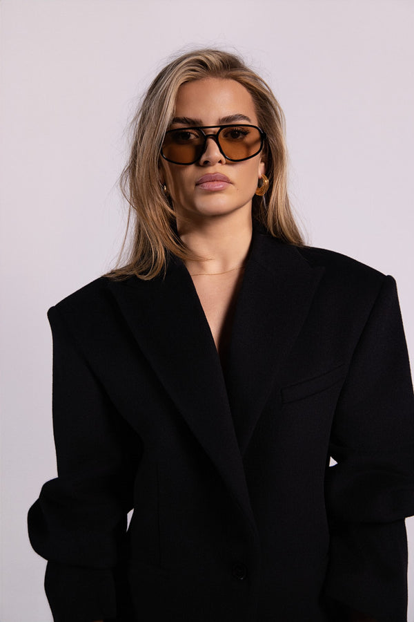 The Regent - Short Coat (Black)