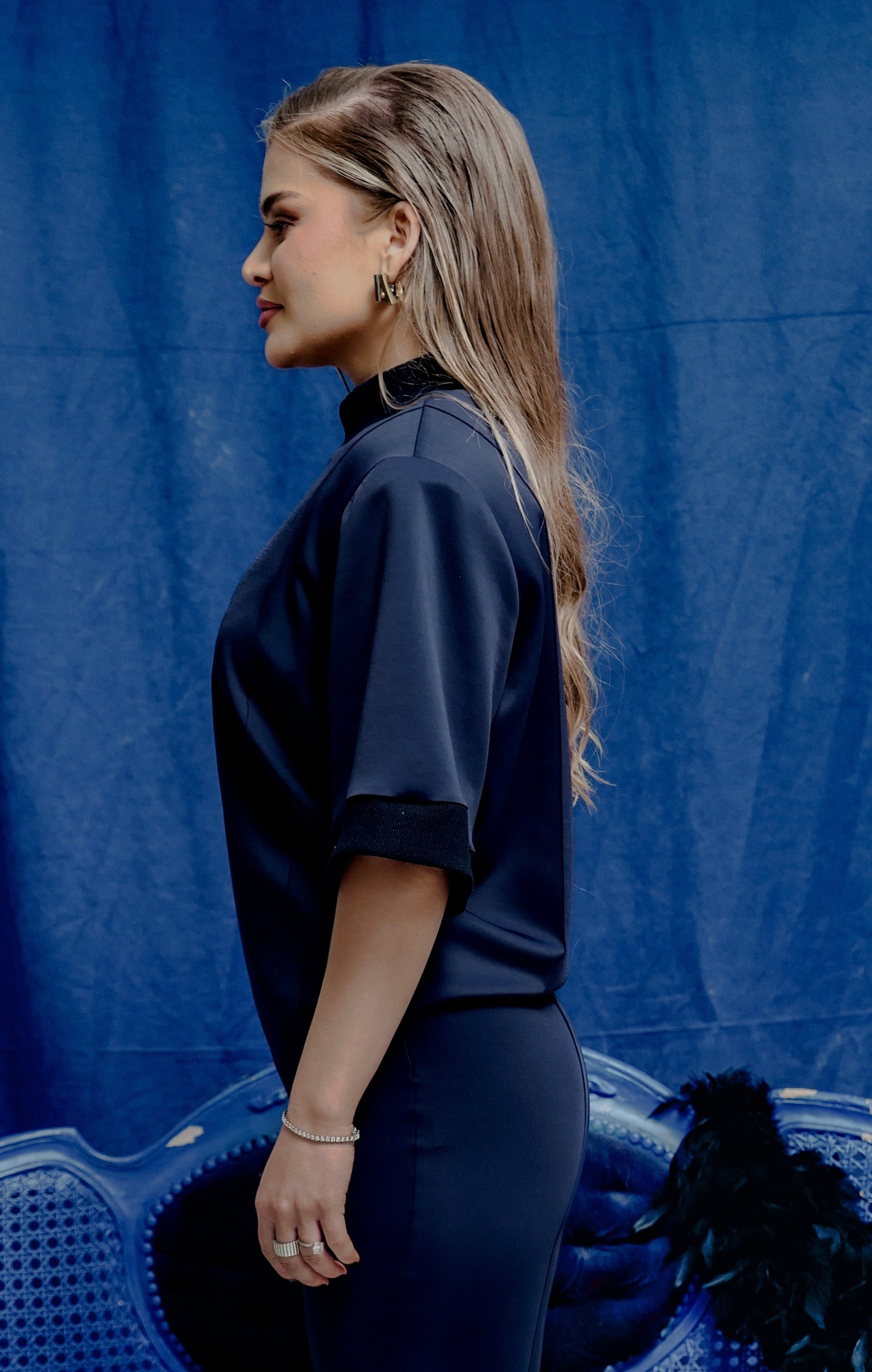 Drammatica (Navy) - Top