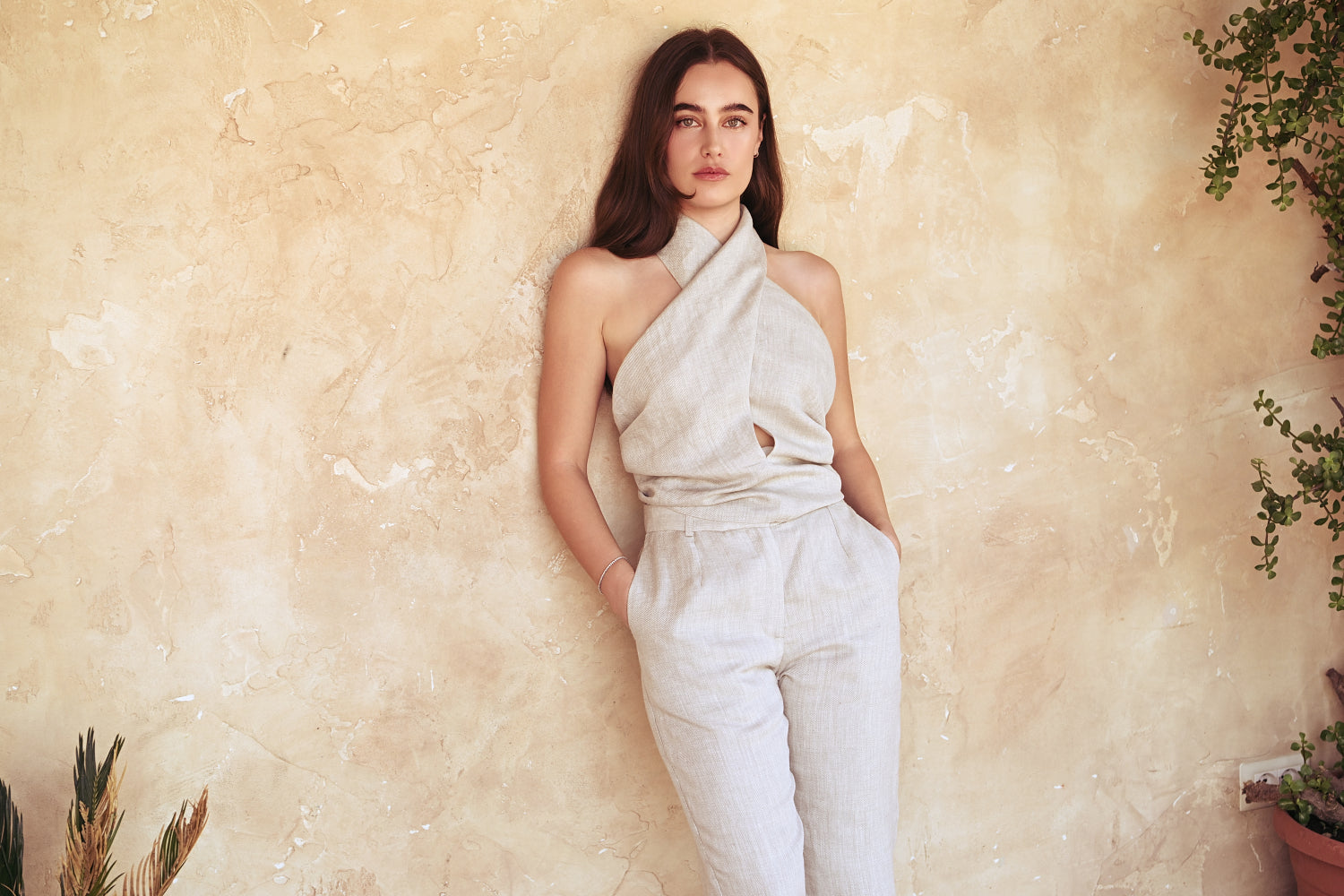 Línea ( Taupe ) - Pants