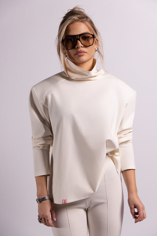 Elsa Turtleneck - Cream