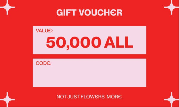 Gift voucher - 50.000 ALL