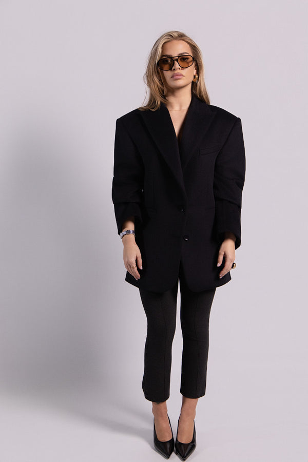 The Regent - Short Coat (Black)